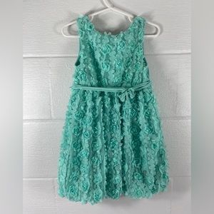 Mayoral Kids 3T Aqua Fancy Dress